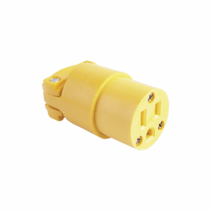 Conector polarizado Eagle 4887 125V NOM Amarillo