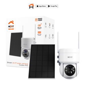 Cámara Nexxt Solutions NHC-OP20S con Panel Solar Exterior Inteligente