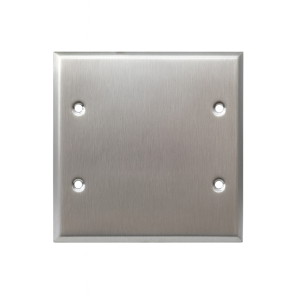 Placa ciega Eagle 97152 Doble Metálica