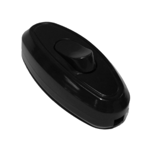 Interruptor de Paso Eagle 182 Botón 1 Vía Negro
