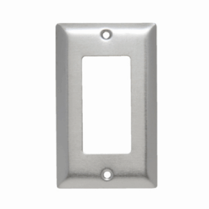 Placa para tomacorriente Legrand SS26 Acero